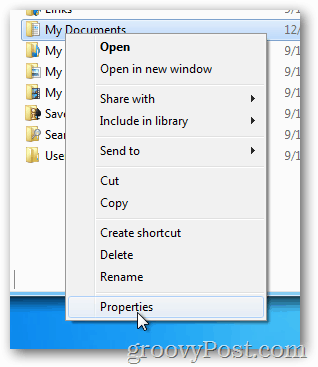 Propriedades de arquivo do Windows 8
