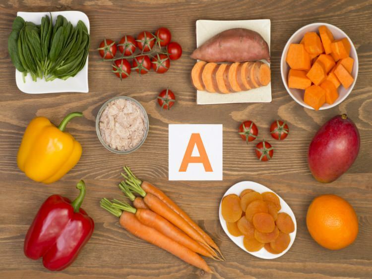 Alimentos que contenham vitamina A