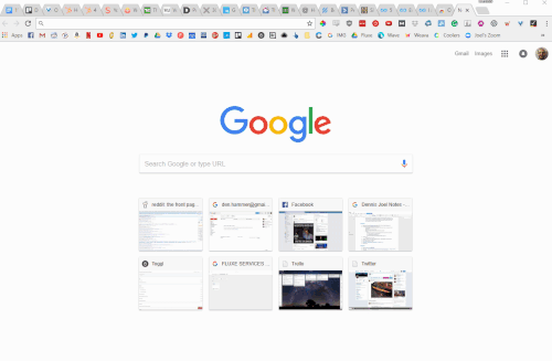 Extensão OneTab do Chrome