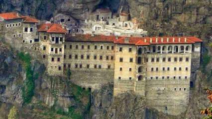 Interesse intenso no Mosteiro de Trabzon Sumela!