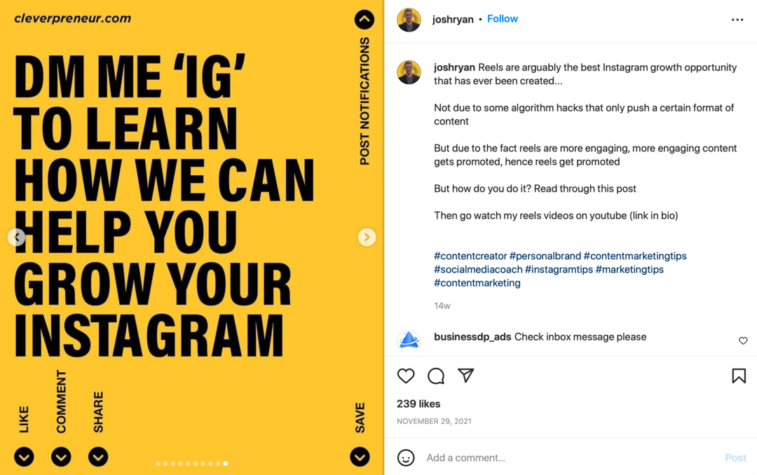 Crescendo seguidores no Instagram que convertem: examinador de mídia social