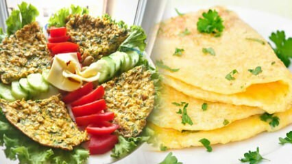 A receita de mingau de aveia para o café da manhã! Quantas calorias tem uma omelete de aveia? Receita dietética de ovo
