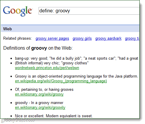 dicionário Google