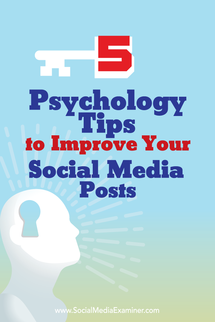 5 dicas de psicologia para melhorar suas postagens em mídias sociais: examinador de mídias sociais