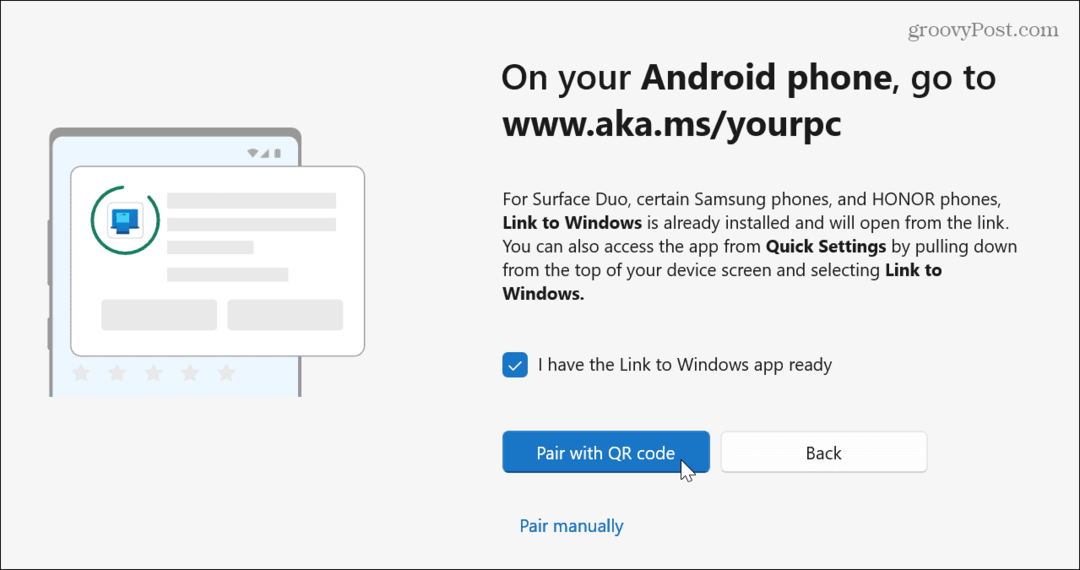 Como transferir fotos do Android para o Windows 11 com o Phone Link