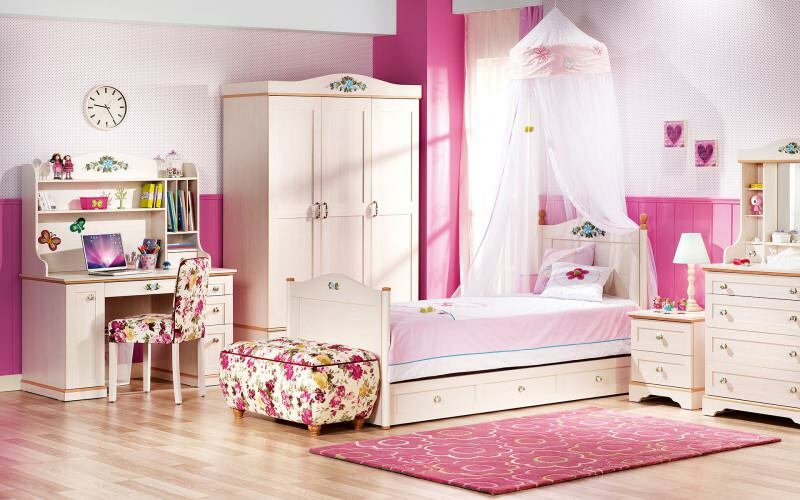 Sugestões especiais de decoração para quartos de meninas