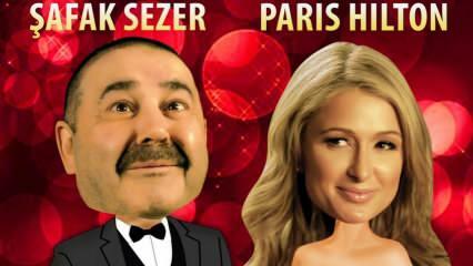 A reunião de akafak Sezer e Paris Hilton foi revelada!