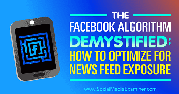 O algoritmo do Facebook decide qual conteúdo é mostrado para as pessoas na plataforma.