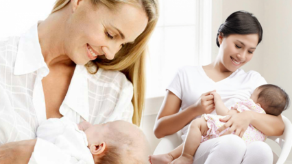 Quais são os métodos corretos de amamentação em bebês recém-nascidos? Erros cometidos durante a amamentação