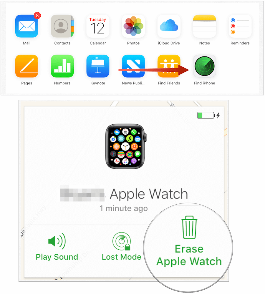 remover Apple Watch