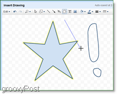 use a ferramenta polilinha para desenhar no Google Docs e criar formas legais