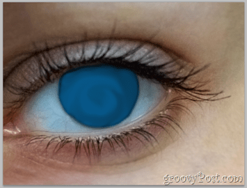 Adobe Photoshop Basics - Cor dos borrões nos olhos humanos