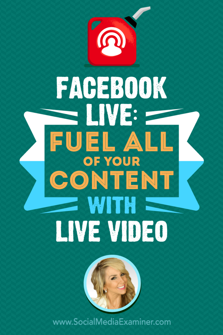 Facebook Live: abasteça todo o seu conteúdo com vídeo ao vivo: examinador de mídia social