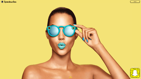 Os óculos da Snap Inc. estão agora disponíveis para compra na Europa.