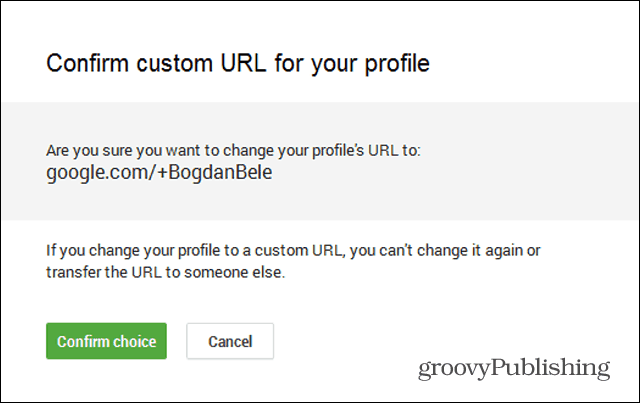 Como obter um URL personalizado para seu perfil do Google+