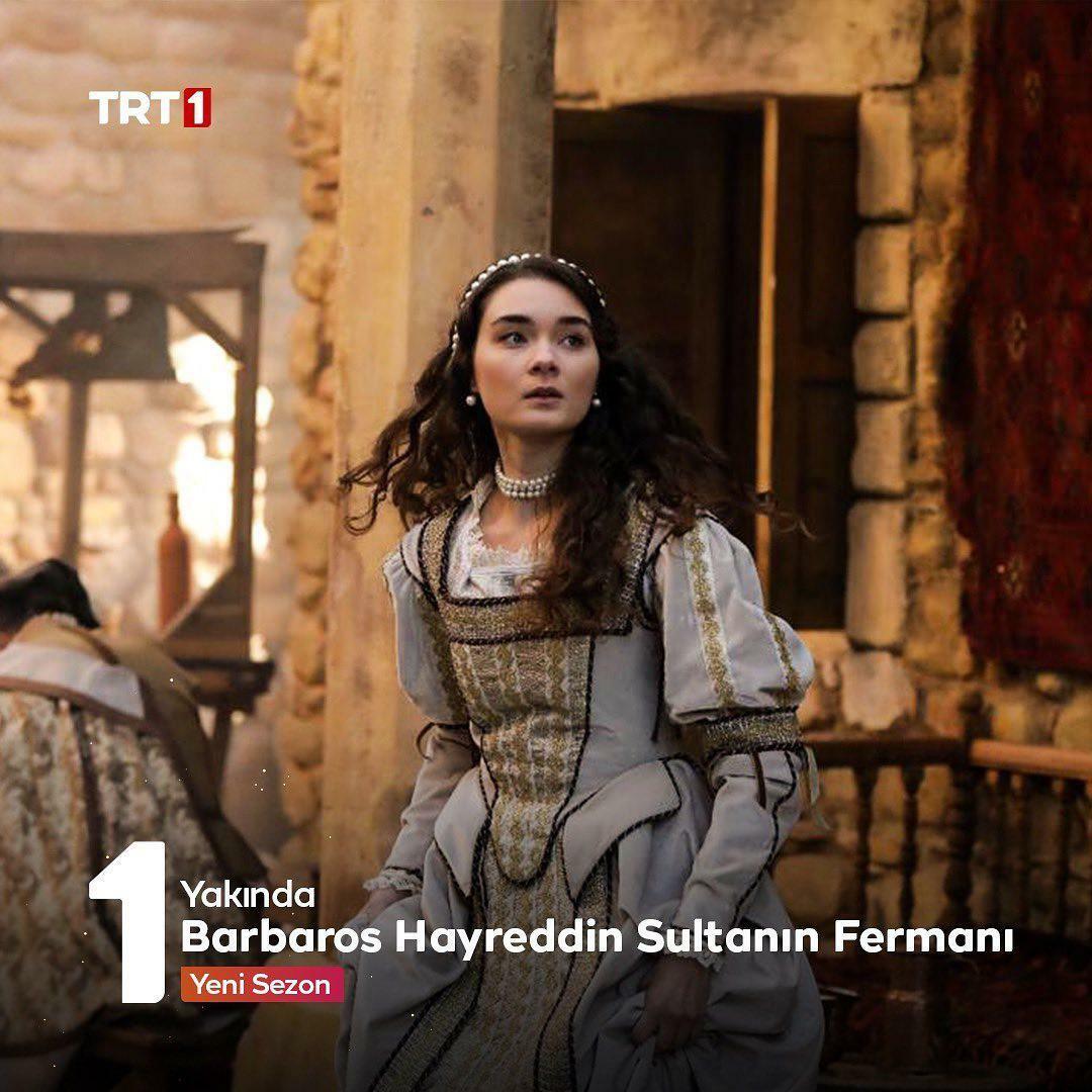O elenco de Barbaros Hayreddin: Edito do Sultão