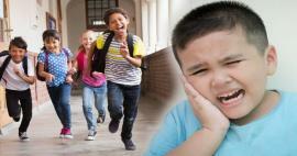 Especialistas alertaram: o atraso das crianças para a escola e a correria com os deveres de casa são dentes podres!
