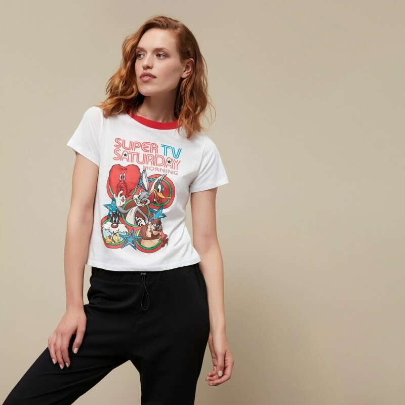 Os mais elegantes modelos de camisetas com personagens Looney Tunes! Modelos de camisetas estampadas