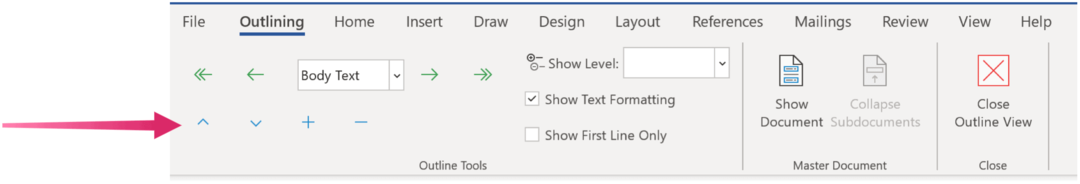 Como usar a visualização de esboço no Microsoft Word e organizar seus documentos