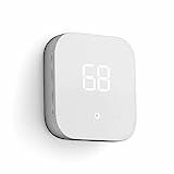 Apresentando Amazon Smart Thermostat - certificado ENERGY STAR, instalação DIY, funciona com Alexa - fio C necessário