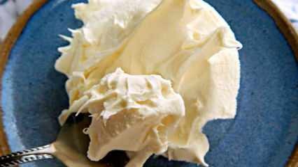 Como fazer o queijo labne mais fácil? Ingredientes de queijo labneh de consistência total