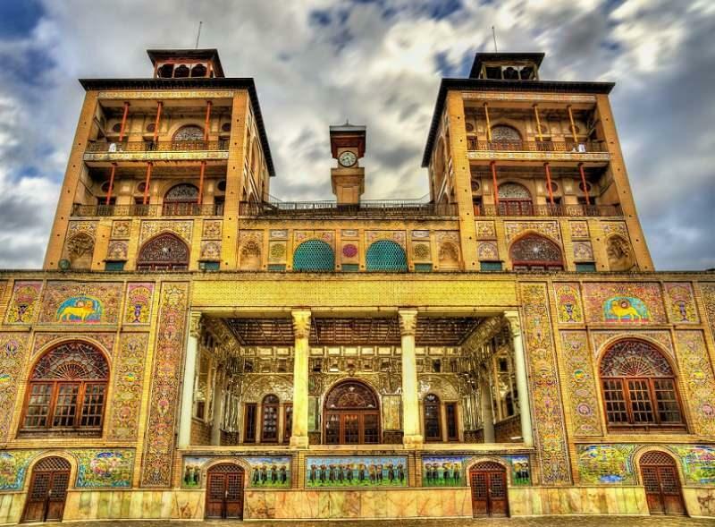 Interior do Palácio Golestan