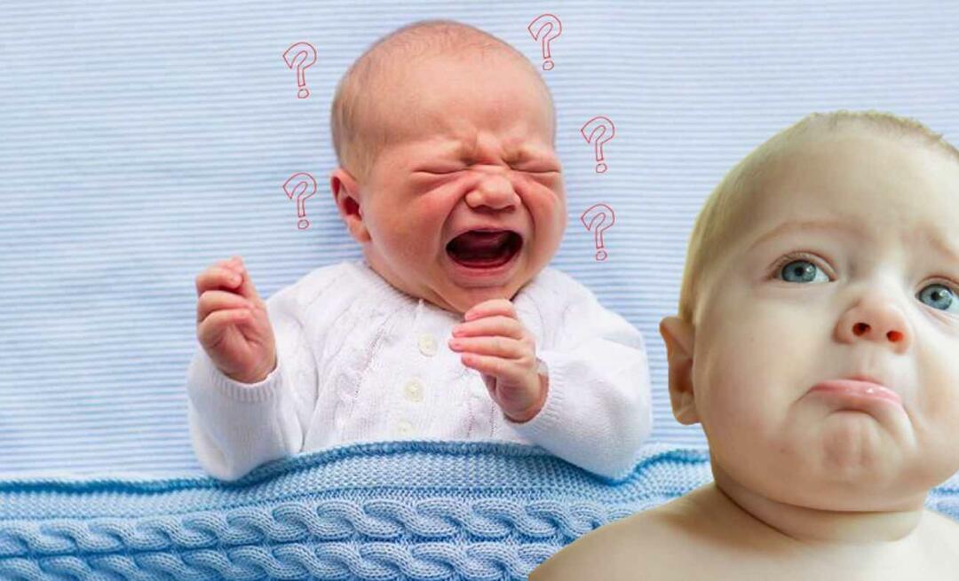 Por que os bebês choram? O que os bebês dizem chorando? 5 estilos de choro de bebês