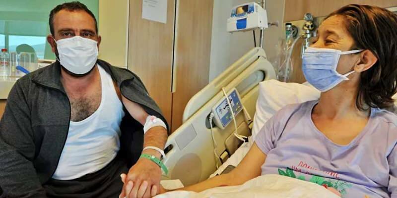 İpek Koca, que enfrentou o choque do hospital, deu um rim para sua esposa!