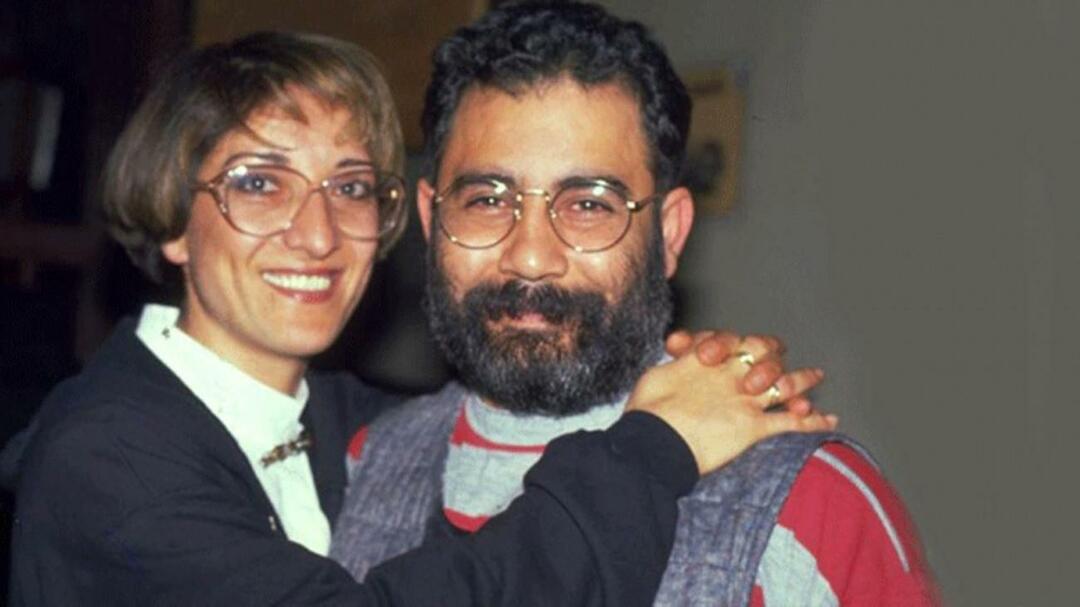 Ahmet Kaya e sua esposa