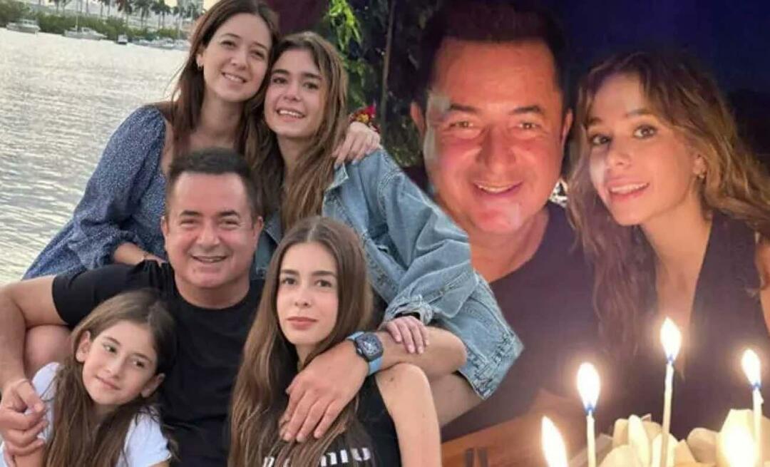 Mensagem de aniversário de Acun Ilıcalı para sua filha Leyla! 'Avião de presente de aniversário?'