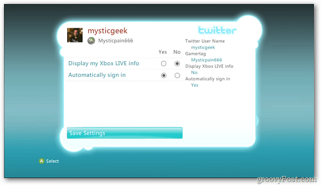 Xbox 360: configurar e usar o Twitter