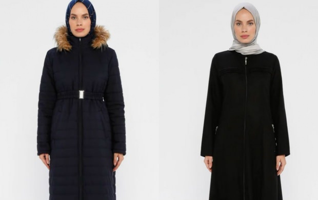 modelos de casaco hijab