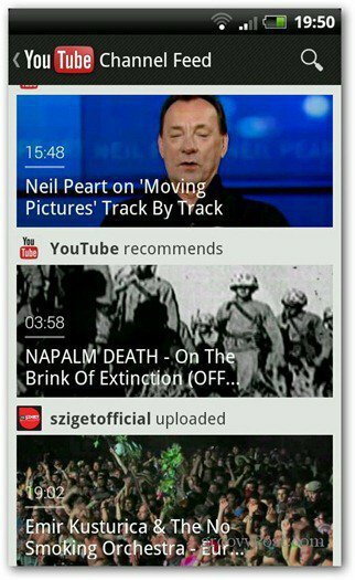 youtube android froyo gingerbread nova interface