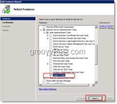 Habilitar o recurso Ferramentas Hyper-V no Windows Server 2008