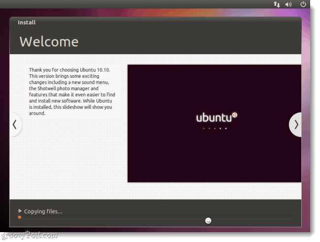 o ubuntu se instala automaticamente