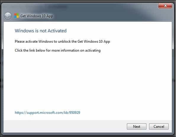 Ativação do Windows 7