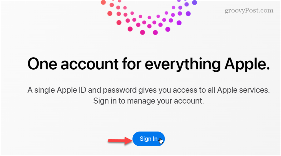 Faça login na sua conta Apple com chaves de acesso 
