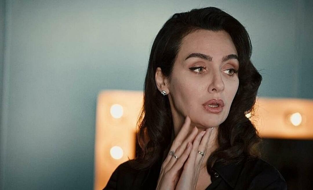 Birce Akalay não conseguiu controlar as lágrimas! Ele será muito comentado novamente com seu novo projeto