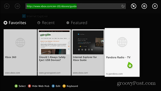 Como adicionar Pandora ao seu Xbox 360