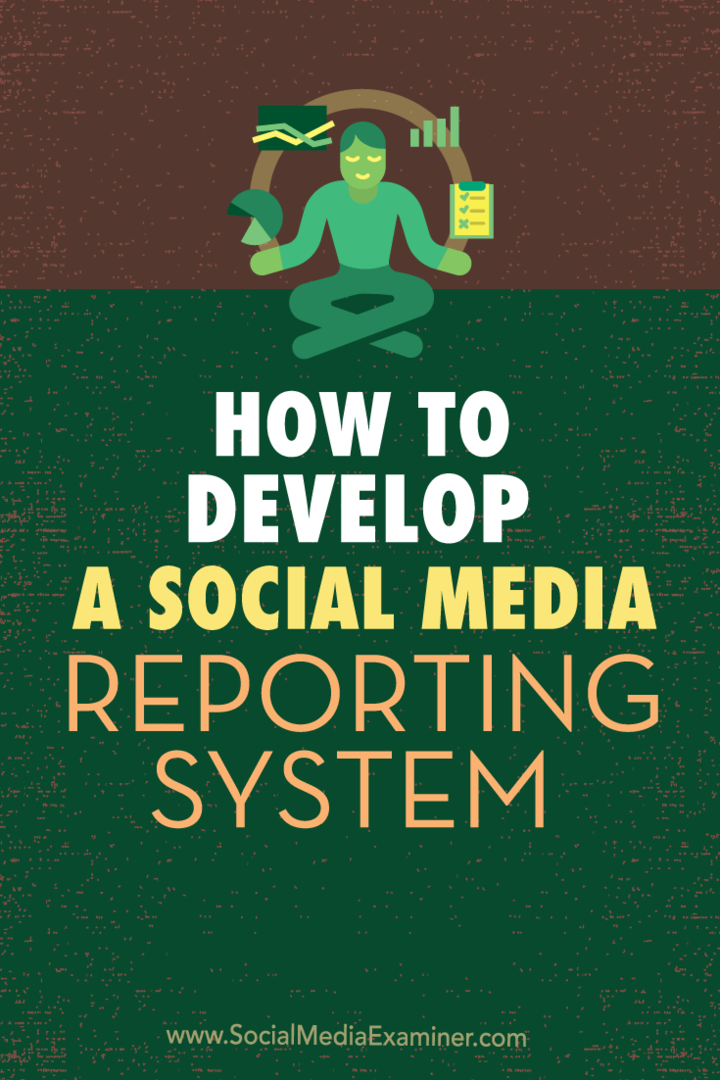 Como desenvolver um sistema de relatório de mídia social: examinador de mídia social
