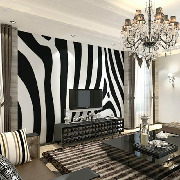 Zebra moda em decoração de casa