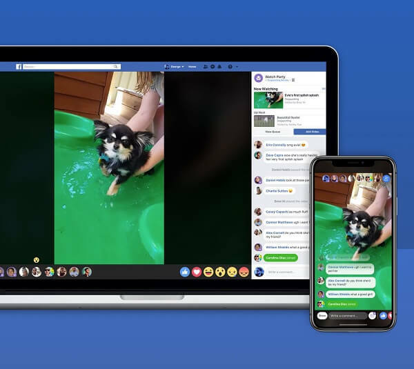 O Facebook está testando uma nova experiência de vídeo em Grupos chamada Watch Party, que permite aos membros assistirem a vídeos juntos ao mesmo tempo e no mesmo lugar. 