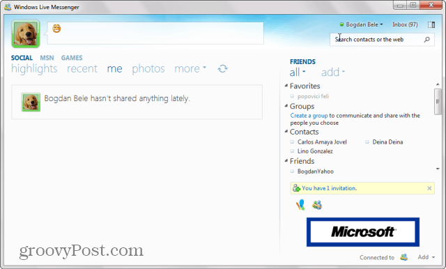Como obter o Windows Live Messenger de volta