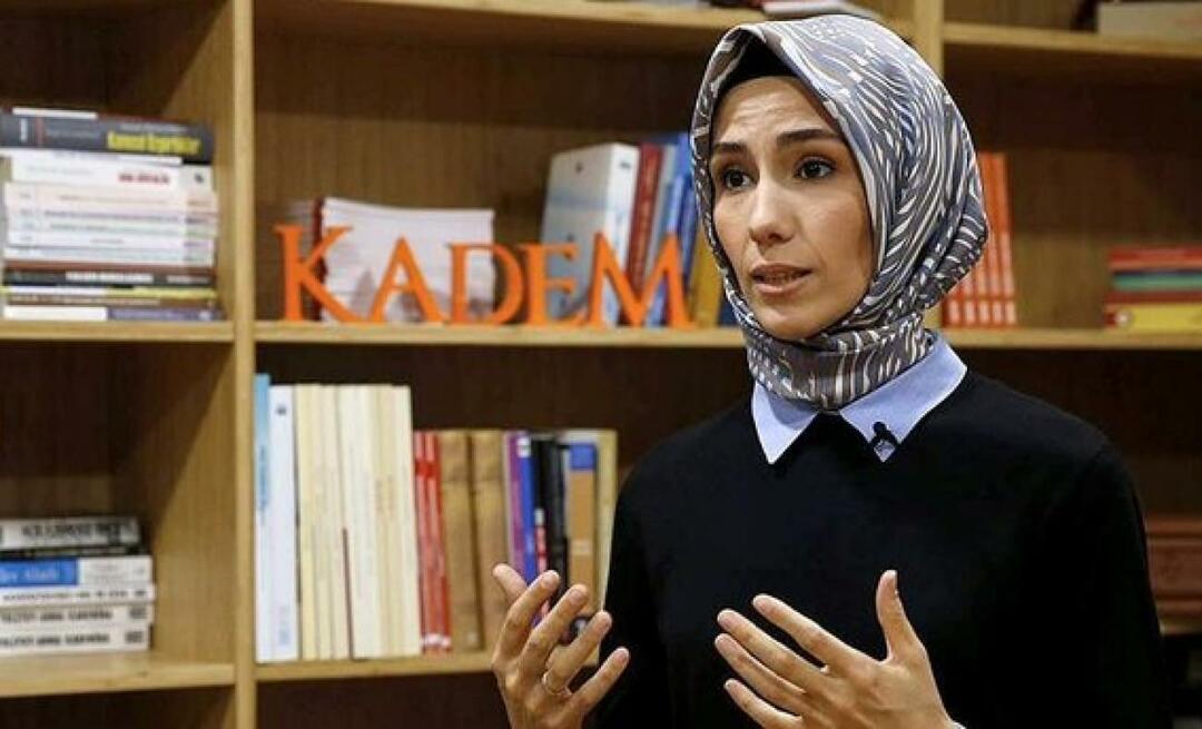 O 'Centro de Apoio às Mulheres' do KADEM foi inaugurado sob a liderança de Sümeyye Erdoğan
