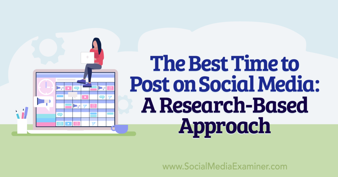 O melhor momento para postar nas mídias sociais: uma abordagem baseada em pesquisa por Anna Sonnenberg