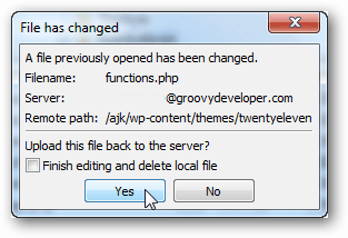 reupload functions.php