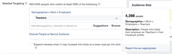 Pesquisa de anúncios sociais: como usar o Google com o Facebook para criar públicos de nicho: examinador de mídia social