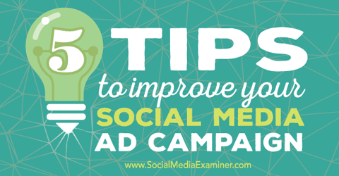 melhorar a campanha publicitária nas redes sociais
