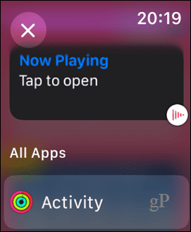 widgets em destaque do apple watch