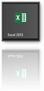 Comparação lado a lado da planilha do Excel 2013